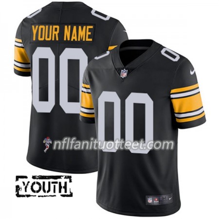 Lasten Pittsburgh Steelers NFL Pelipaita Custom Musta